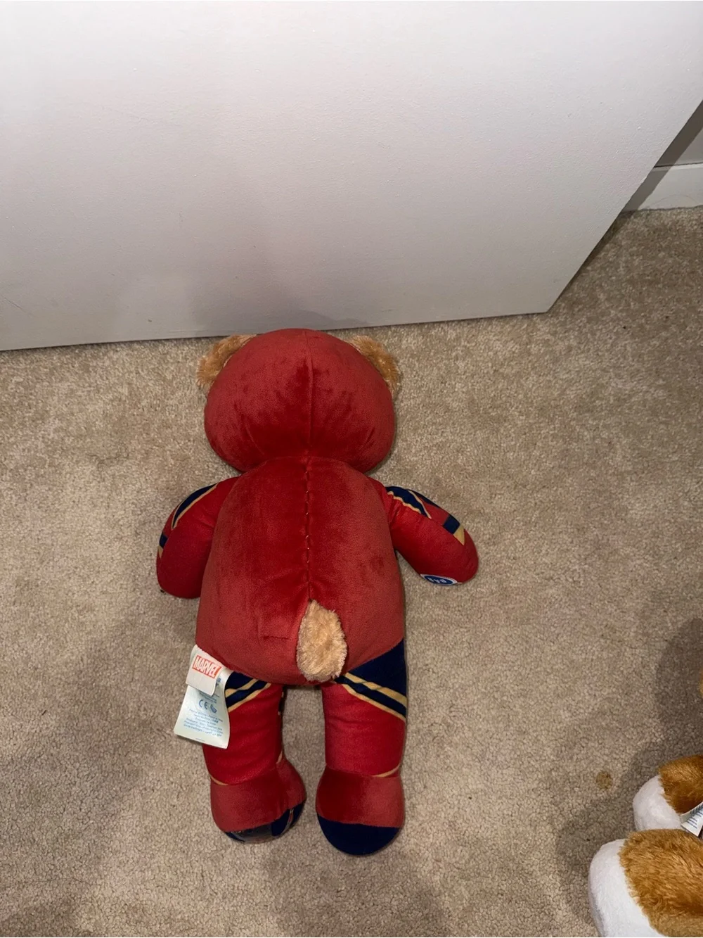 Build-A-Bear Workshop Marvel Avengers: Infinity War Iron Spider-Man bear.
